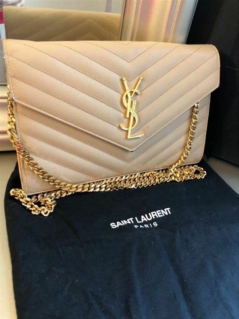 sac ysl beige